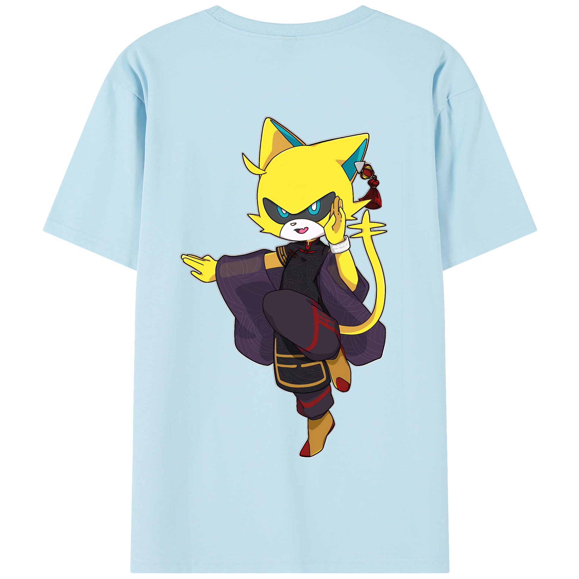 （画像用） 妖怪ウォッチ Yo-kai Watch 綿100％半袖Tシャツ（背面プリント）